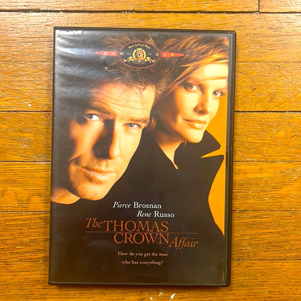 The Thomas Crown Affair dvd